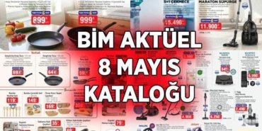 YENİ BİM AKTÜEL KATALOĞU 8 MAYIS CUMA: BİM katalog ürünleri tam listesi! Bu hafta hangi ürünler satışa çıkacak? TCL 4K Smart TV, Philips Süpürge ve Mutfak gereçlerinde şok fiyatlar