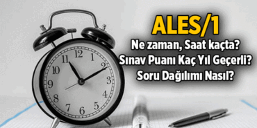 Akademik Personel ve Lisansüstü Eğitimi Giriş Sınavı: ALES ne zaman, saat kaçta, sınav süresi kaç dakika, ne kadar? 2026 ALES puanı geçerlilik süresi ne kadar, soru dağılımı nasıl?