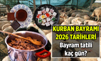 GERİ SAYIM BAŞLASIN ❗ Bayram ne zaman, bayram tatili kaç gün? 2026 Kurban Bayramı tarihleri hangi günler, bayrama kaç gün kaldı?