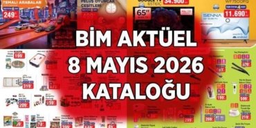 BİM KATALOĞU 8 MAYIS 2026 AKTÜEL İNDİRİMLERİ: BİM Aktüel kataloğu satışta! Yeni BİM kataloğunda Anneler Günü ürünleri! Elektrikli süpürge, ütü, Blender Set, saç düzleştirici, pasta tabağı, bakım cihazları...