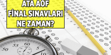 ATA AÖF final sınavları ne zaman? 2026 ATA AÖF sınav yerleri belli oldu mu?