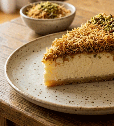 Çıtır Çıtır Bir Lezzet: Kadayıf Kaplamalı Cheesecake Tarifi