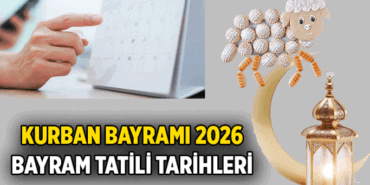 Kurban Bayramı tam ne zaman başlıyor, 1.2.3.4. günü hangi tarihler ve hangi günler? 9 Günlük Bayram tatili ne zaman başlıyor, ne zaman bitiyor?