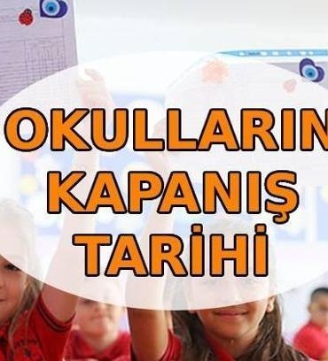 OKULLAR NE ZAMAN KAPANACAK? Karne günü ne zaman? Yaz tatili başlangıç tarihi 2026