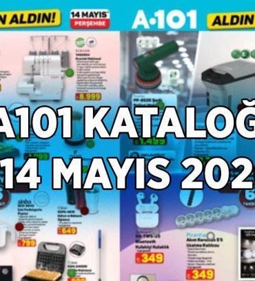 A101 YENİ KATALOG YAYIMLADNI! 14 Mayıs 2026 A101'de bu hafta hangi ürünler indirimde? Kamp malzemeleri, piknik malzemeleri, para sayma makinesi, araç içi buzdolabı, dijital piyano...