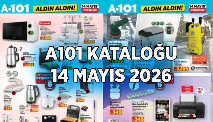 14 MAYIS PERŞEMBE SATIŞTA! A101 ALDIN ALDIN KATALOĞU: A101'de bu hafta hangi ürünler indirimde? Kamp malzemeleri, piknik malzemeleri, para sayma makinesi, araç içi buzdolabı, dijital piyano...