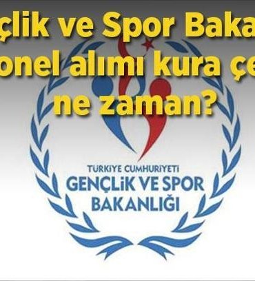 2026 GSB KURA ÇEKİM TARİHİ: Gençlik ve Spor Bakanlığı personel alımı kura çekilişi ne zaman, sonuçlar açıklandı ve gerekli belgeler neler?