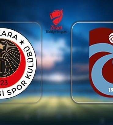 GENÇLERBİRLİĞİ TRABZONSPOR MAÇI NE ZAMAN, SAAT KAÇTA, HANGİ KANALDA? Türkiye Kupası yarı finali Gençlerbirliği Trabzonspor maçı muhtemel 11'ler