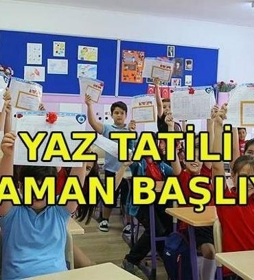 YAZ TATİLİ BAŞLANGIÇ TARİHİ 2026: Yaz tatili ne zaman başlıyor? Okulların kapanmasına (karne gününe) ne kadar kaldı?