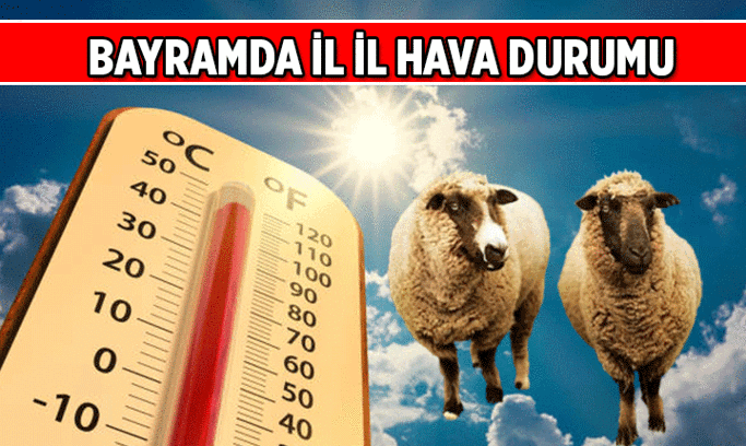 Bayramda hava durumu nasıl olacak? İstanbul, Ankara, İzmir ve diğer illerin 2026 Kurban Bayramı hava durumu: Yağmurlu mu, Güneşli mi?