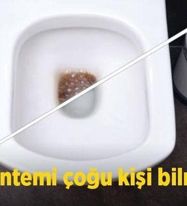Bu yöntemi çoğu kişi bilmiyor! Klozete bir şişe döken farkı anında görüyor!