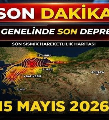 Son dakika deprem haberleri 15 Mayıs 2026: Az önce deprem mi oldu? Son deprem nerede, kaç büyüklüğünde oldu? AFAD - Kandilli Rasathanesi