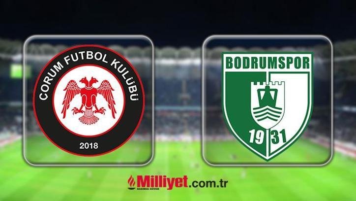 TFF 1. LİG PLAY-OFF YARI FİNAL RÖVANŞ MAÇI | Çorum FK-Bodrum FK play-off yarı final rövanş maçı CANLI yayın kanalı belli oldu! Çorum FK-Bodrum FK maçı bu akşam saat kaçta hangi kanalda?