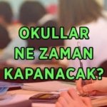 OKULLARIN KAPANIŞ TARİHİ 2025-2026! Okullar ne zaman kapanıyor? Yaz tatiline kaç gün kaldı?