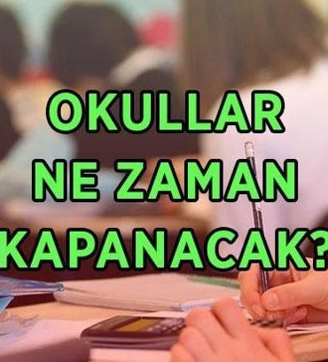 OKULLARIN KAPANIŞ TARİHİ 2025-2026! Okullar ne zaman kapanıyor? Yaz tatiline kaç gün kaldı?