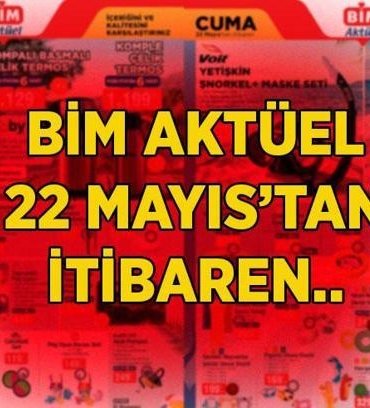 22 MAYIS BİM AKTÜEL KATALOĞU: Cuma günü BİM'e hangi ürünler gelecek? 22 Mayıs 2026 Cuma BİM Aktüel ürünler kataloğu kamp sandalyesi, çelik termos, plaj ürünleri, piknik malzemeleri...
