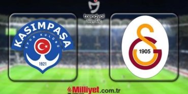 CİMBOM KASIMPAŞA DEPLASMANINDA! Kasımpaşa - Galatasaray maçı hangi kanalda, saat kaçta CANLI yayınlanacak? GS maçı muhtemel ilk 11'ler