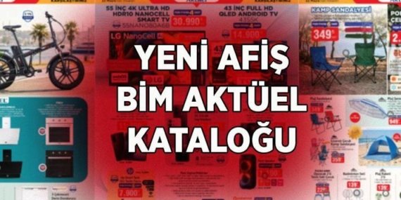 YENİ ÜRÜNLER BİM AKTÜEL 22 MAYIS KATALOĞU! BİM'de bu hafta hangi ürünler indirimde? BİM Aktüel kataloğu Cuma indirimleri: Katlanabilir bisiklet, plaj sandalyesi, çadır, piknik çantası, basmalı çelik termos, para sayma makinesi, derin dondurucu...