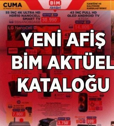 CUMA GÜNÜ SATIŞTA! BİM AKTÜEL KATALOG 22 Mayıs BİM Aktüel Kataloğu İndirimli Ürünler: Katlanabilir bisiklet, plaj sandalyesi, çadır, piknik çantası, basmalı çelik termos, para sayma makinesi, derin dondurucu...