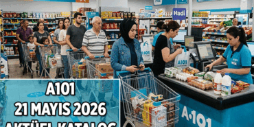 RAFLAR YENİLENİYOR 💥 A101 21 MAYIS ALDIN ALDIN KATALOĞU 🛒 Haftanın beyaz eşya, gıda, elektronik, çeyiz, motorlu taşıt fırsatları! A101 aktüel katalog ürünleri neler, fiyatları ne kadar?