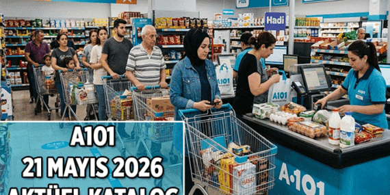 15 Sayfalık A 101 aktüel katalog 21 Mayıs 2026 Perşembe: A101'in bu haftaki indirim kataloğundaki ürünler ve fiyatlar yelpazesi
