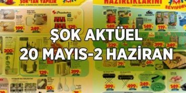 ŞOK KATALOĞU 20 Mayıs 2026 Aktüel Yayınlandı! ŞOK'ta Bu Hafta Bayram Çikolataları ve Şekerlemelerde Büyük İndirim!