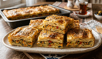 Kabarma Garantili 🥧 Sırrı içinde! Sebzeli apartman böreği tarifi