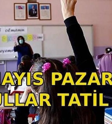 25 MAYIS PAZARTESİ OKULLAR TATİL Mİ? 25 Mayıs idari tatil oldu mu? Kurban Bayramı arefesi hangi gün?