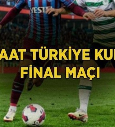ZTK FİNALİ İÇİN GERİ SAYIM! Trabzonspor Konyaspor maçı ne zaman, saat kaçta, hangi kanalda? Ziraat Türkiye Kupası final maçı şifresiz mi? İşte muhtemel 11'ler