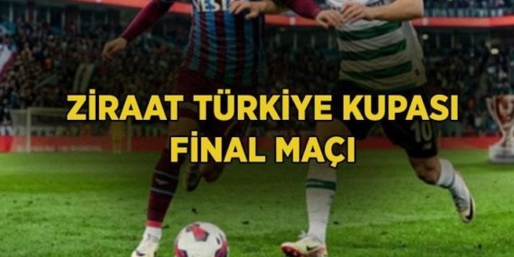 ZTK FİNALİ İÇİN GERİ SAYIM! Trabzonspor Konyaspor maçı ne zaman, saat kaçta, hangi kanalda? Ziraat Türkiye Kupası final maçı şifresiz mi? İşte muhtemel 11'ler