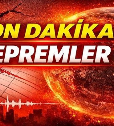 EN SON DEPREMLER LİSTESİ: AFAD/Kandilli Rasathanesi az önce deprem mi oldu? Deprem nerede, kaç şiddetinde oldu? Son depremler listesi