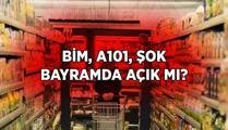 YARIN AREFE GÜNÜ MARKETLER AÇIK MI, KAPALI MI? Bayramın 1. günü marketler açık olacak mı? A101, BİM, ŞOK, FİLE, MİGROS Arefe günü ve bayramda çalışıyor mu? İşte marketlerin açık olacağı günler