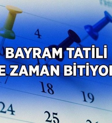 KURBAN BAYRAM TATİLİ KAÇ GÜN SÜRECEK? Bayram tatili ne zaman bitiyor? İşte kamu ve özel sektör için bayram tatili başlangıcı ve bayramın bittiği tarih