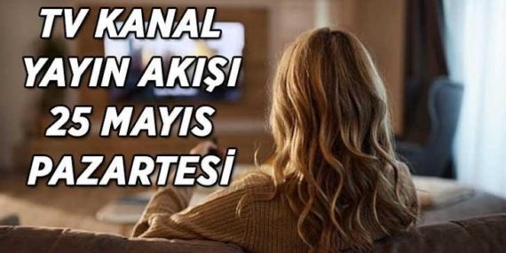 TV KANAL YAYIN AKIŞI 25 MAYIS! Bugün TV'de hangi dizi ve filmler var? Kanal D, ATV, Show TV, Star TV, NOW TV, TRT 1, TV8 kanal yayın akışı listesi...
