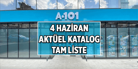 a101 Aktüel Katalog 4 Haziran 2026 Perşembe: A101'in bu haftaki kataloğu dopdolu! Plaj havlusu, Plaj Şemsiyesi, Televizyon, kulaklık, bulaşık makinesi, motosiklet, tabak çanak seçenekleri