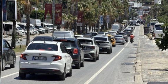 Bayramın 4. Günü Bodrum'da dönüş yoğunluğu başladı