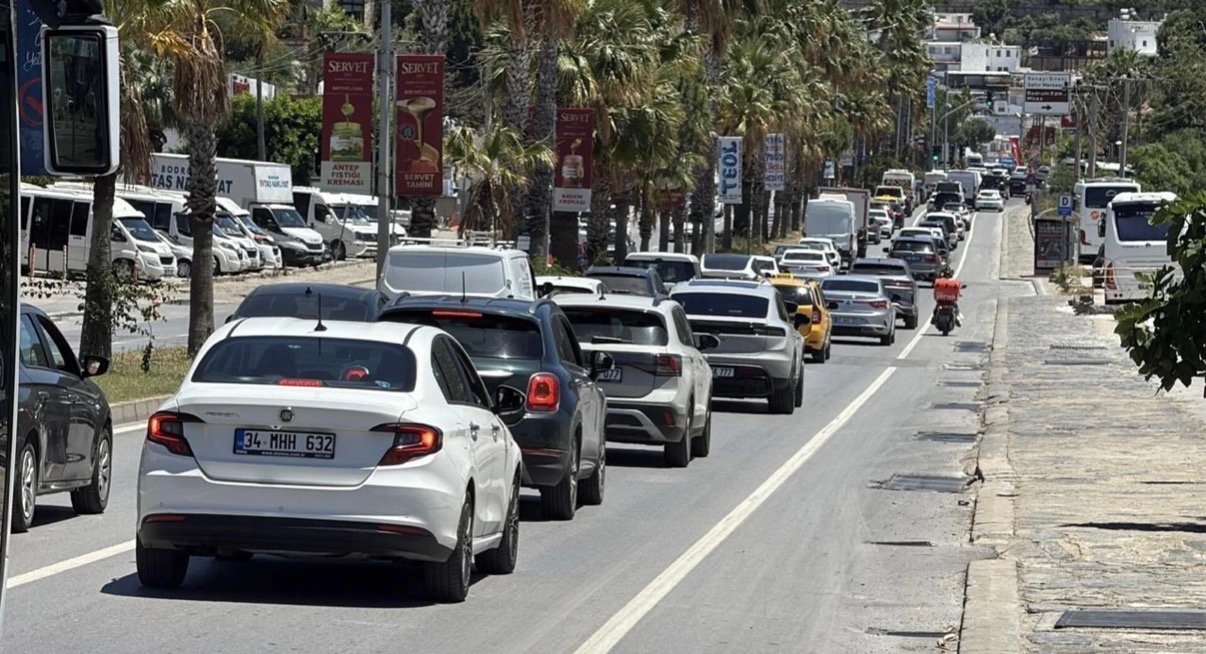 Bayramın 4. Günü Bodrum'da dönüş yoğunluğu başladı