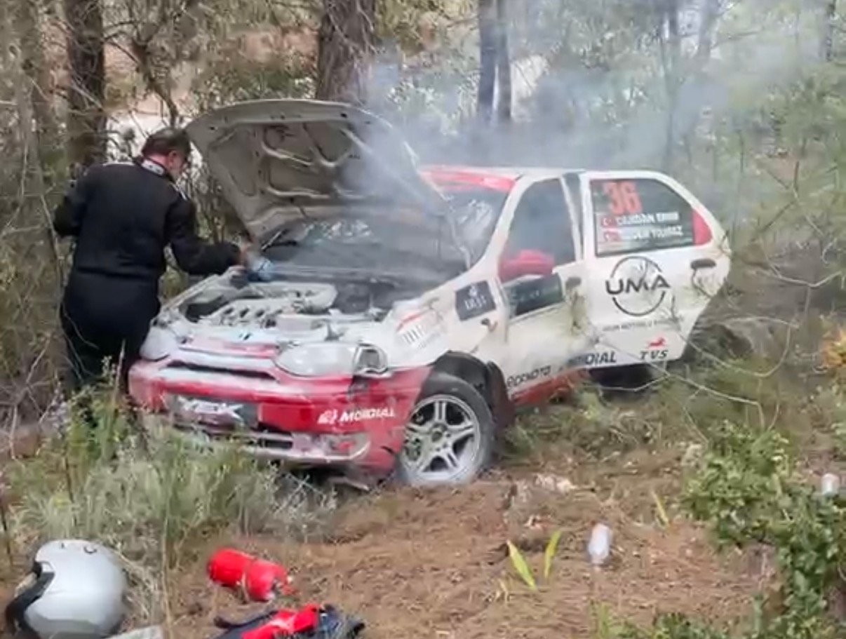 Rally Bodrum, küçük kazalara rağmen heyecanla devam ediyor