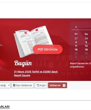 Resmi Gazete atama kararları: 21 Mayıs Perşembe Hakimler ve Savcılar Kurulu atama kararları isim listesi