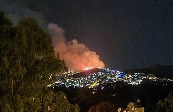 Bodrum Ortakent’te Makilik Alanda Çıkan Yangın Kontrol Altına Alındı