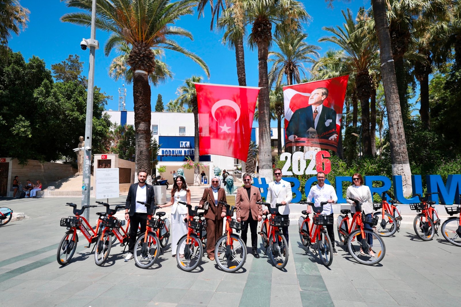 Bodrum’da Elektrikli Bisiklet Paylaşım Sistemi İçin İmzalar Atıldı