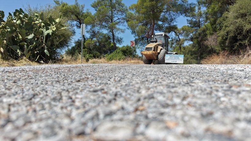 Sathi Kaplama Asfalt Çalışmaları Planlı Şekilde Sürüyor