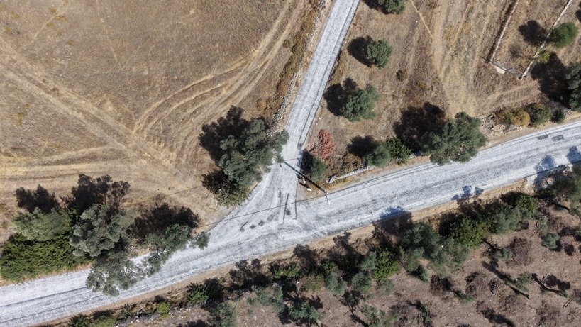 Sathi Kaplama Asfalt Çalışmaları Planlı Şekilde Sürüyor