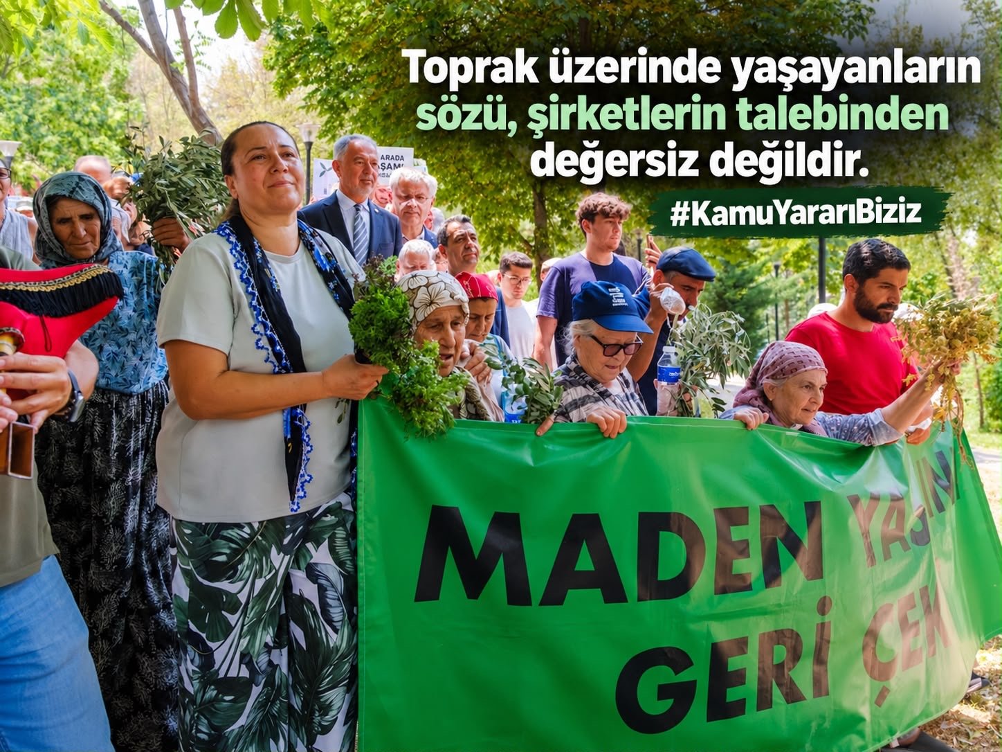 Akbelen’de kritik duruşma: Milas’ın köyleri maden sahası değildir