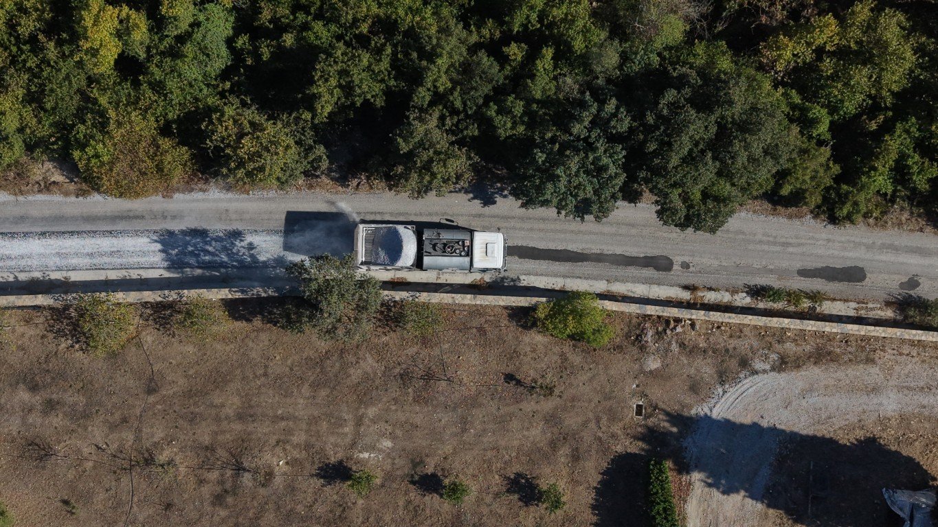 Bodrum’da Sathi Kaplama Çalışmaları Sürüyor