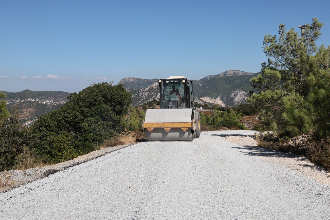 Bodrum’da Sathi Kaplama Çalışmaları Sürüyor